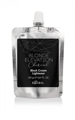 Каарал Черный угольный осветляющий крем для волос, 250 мл (Kaaral, Blonde Elevation, Charcoal)