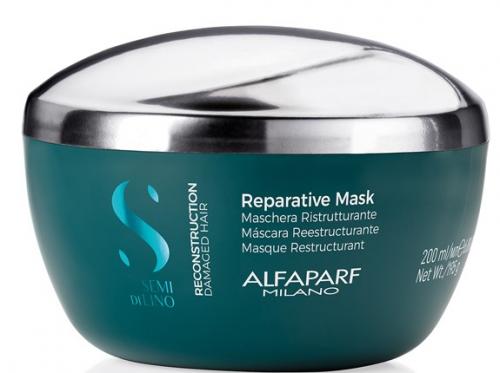 Алфапарф Милано Маска для поврежденных волос Reconstruction Reparative Mask, 200 мл (Alfaparf Milano, Reconstruction)