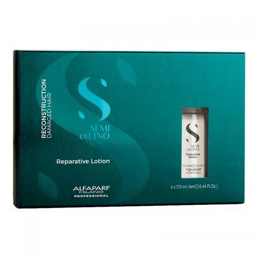 Алфапарф Милано Лосьон, восстанавливающий структуру волос Reparative Lotion, 6 ампул х 13 мл (Alfaparf Milano, Reconstruction)