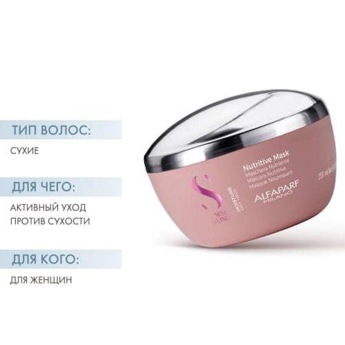 Алфапарф Милано Маска для сухих волос Moisture Nutritive Mask, 200 мл (Alfaparf Milano, Moisture), фото-2