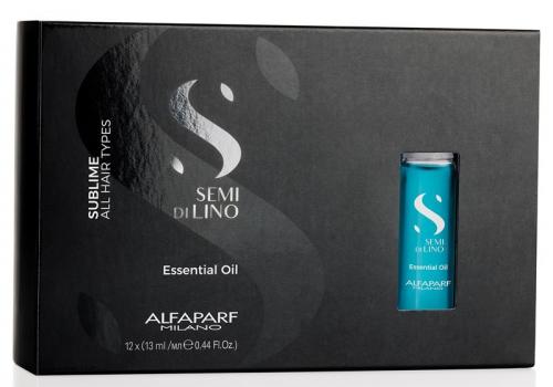Алфапарф Милано Увлажняющее масло для всех типов волос Sublime Essential Oil, 12 х 13 мл (Alfaparf Milano, Sublime)