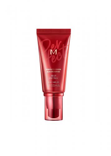 Миша Тональный BB крем M Perfect Cover BB Cream Rx SPF42/PA+++ № 27, 50 мл (Missha, Perfect Cover)