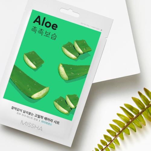 Миша Тканевая маска для лица Aloe (Missha, Маски, Airy Fit Sheet Mask), фото-4