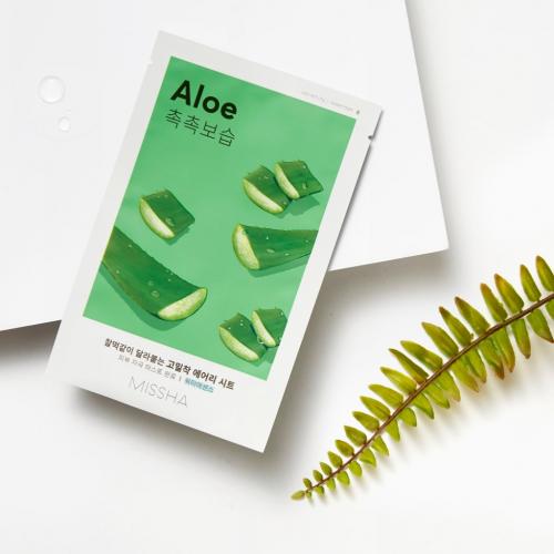 Миша Тканевая маска для лица Aloe (Missha, Маски, Airy Fit Sheet Mask), фото-7