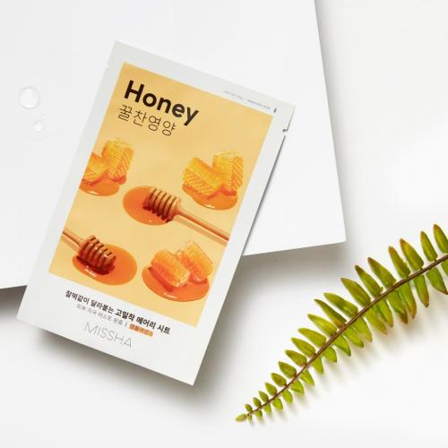 Миша Тканевая маска для лица Honey (Missha, Маски, Airy Fit Sheet Mask), фото-7