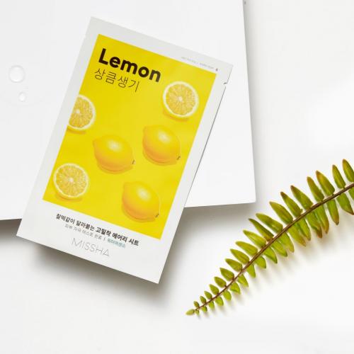 Миша Тканевая маска для лица Lemon (Missha, Маски, Airy Fit Sheet Mask), фото-7