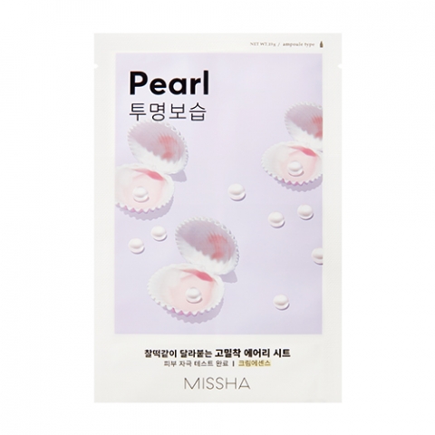 Миша Тканевая маска для лица Pearl (Missha, Маски, Airy Fit Sheet Mask)