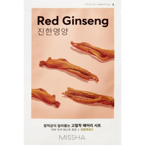 Миша Тканевая маска для лица Red Ginseng (Missha, Маски, Airy Fit Sheet Mask)