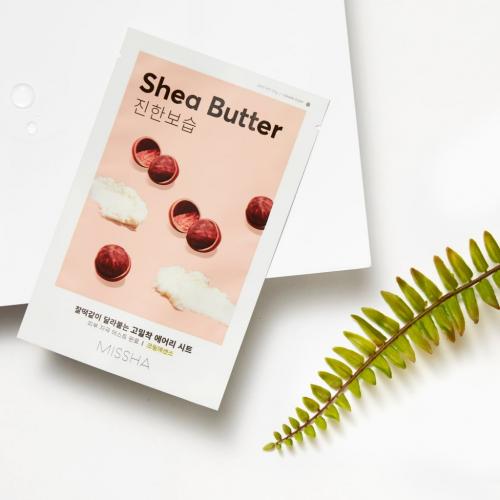 Миша Тканевая маска для лица Shea Butter (Missha, Маски, Airy Fit Sheet Mask), фото-7