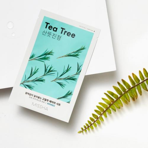 Миша Тканевая маска для лица Tea Tree (Missha, Маски, Airy Fit Sheet Mask), фото-7