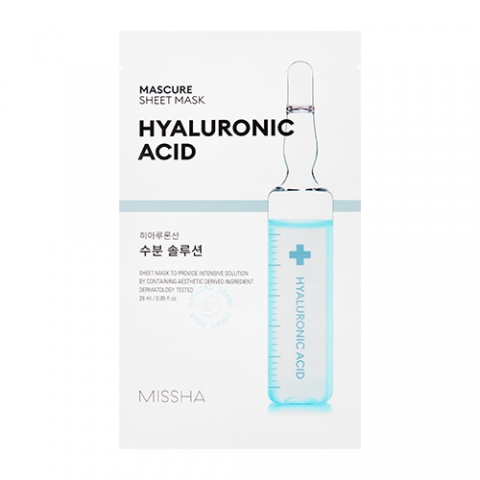 Миша Тканевая маска для лица Mascure Hydra (Missha, Маски, Mascure Solution Sheet Mask)