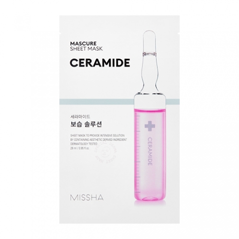 Миша Тканевая маска для лица Mascure Moisture Barrier (Missha, Маски, Mascure Solution Sheet Mask)