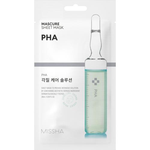 Миша Тканевая маска для лица Mascure Peeling (Missha, Маски, Mascure Solution Sheet Mask)