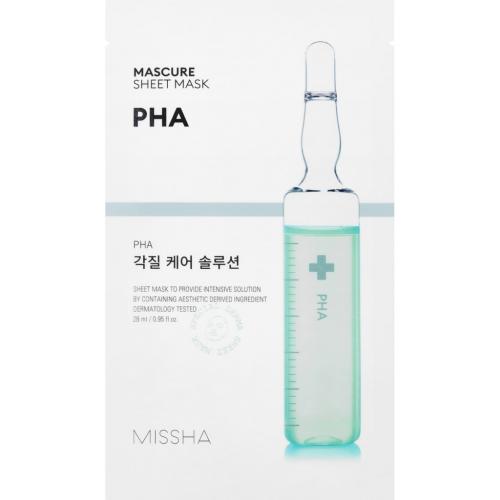 Миша Тканевая маска для лица Mascure Peeling (Missha, Маски, Mascure Solution Sheet Mask)