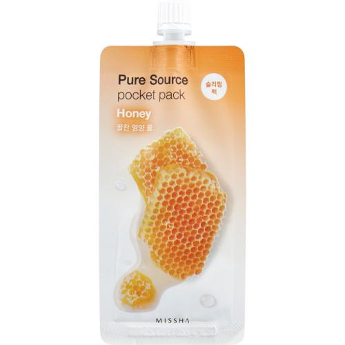 Миша Увлажняющая маска для лица Honey, 10 мл (Missha, Маски, Pure Source Pocket Pack)