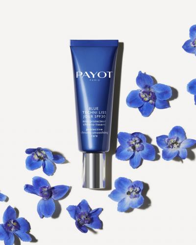 Пайо Разглаживающий дневной крем с spf30 и гиалуроновой кислотой, 40 мл (Payot, Blue Techni Liss), фото-3
