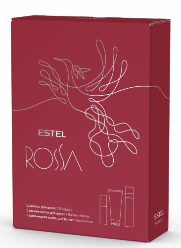 Эстель Подарочный набор Rossa: шампунь 250 мл + бальзам-маска 200 мл + парфюмерная вуаль 100 мл (Estel Professional, Rossa)