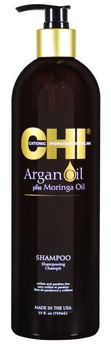 Чи Шампунь с маслом арганы и маслом моринга, 739 мл (Chi, Argan Oil)