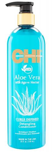 Чи Кондиционер для облегчения расчесывания Agave Nectar, 710 мл (Chi, Aloe Vera)