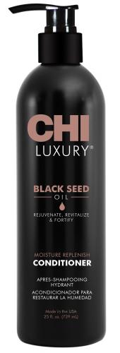 Чи Увлажняющий кондиционер Luxury с маслом семян черного тмина, 739 мл (Chi, Black Seed Oil)