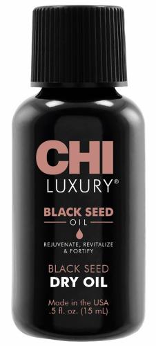 Чи Сухое масло Luxury с экстрактом семян чёрного тмина, 15 мл (Chi, Black Seed Oil)