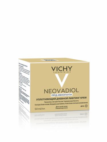 Виши Уплотняющий дневной лифтинг-крем для сухой кожи в период пред-менопаузы, 50 мл (Vichy, Neovadiol), фото-3