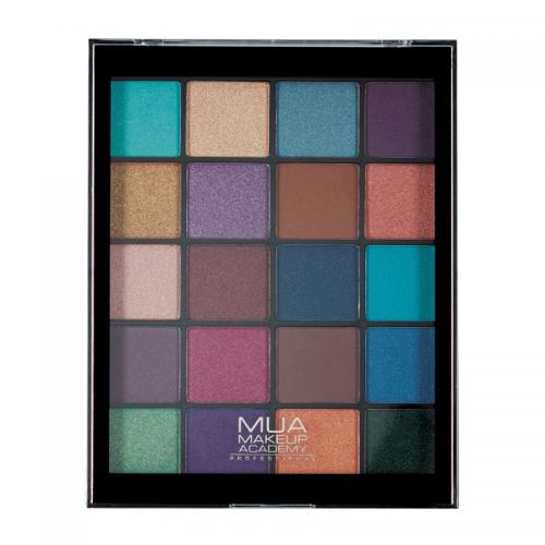 МУА Мейк Ап Акэдеми Палетка теней для век, 20 оттенков, 22 г (MUA Make Up Academy, Eyeshadow Palette Collection)