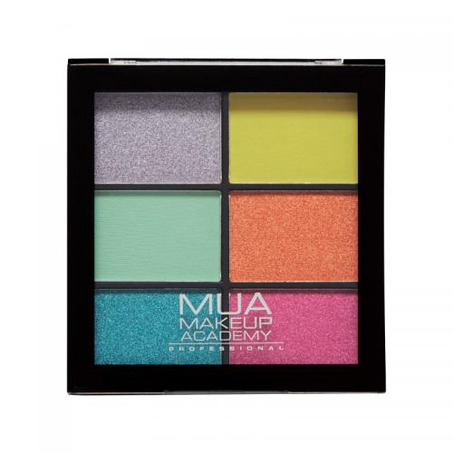 МУА Мейк Ап Акэдеми Палетка теней для век, 6 оттенков, 7,8 г (MUA Make Up Academy, Eyeshadow Palette Collection)