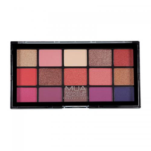 МУА Мейк Ап Акэдеми Палетка теней для век, 15 оттенков, 12 г (MUA Make Up Academy, Eyeshadow Palette Collection)