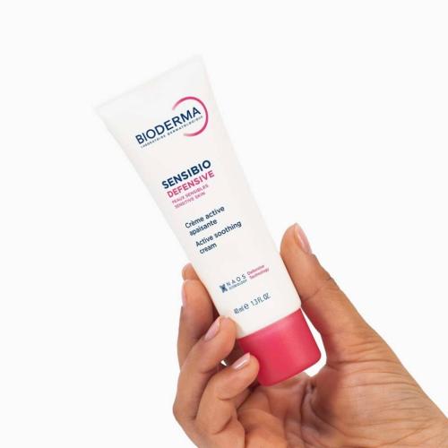 Биодерма Легкий крем для чувствительной кожи Defensive, 40 мл (Bioderma, Sensibio), фото-2