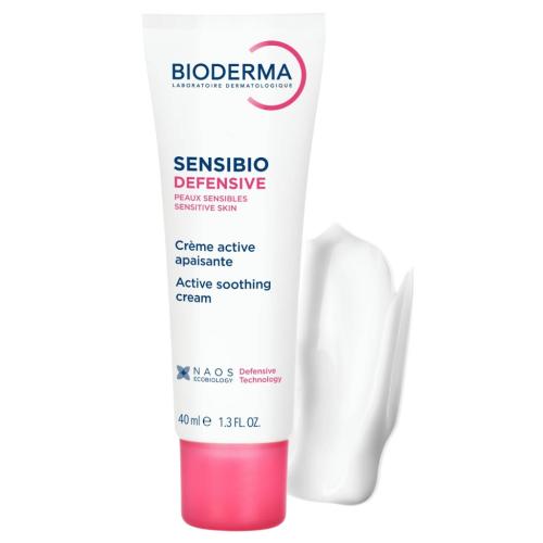 Биодерма Легкий крем для чувствительной кожи Defensive, 40 мл (Bioderma, Sensibio), фото-3