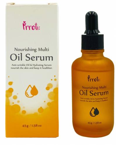 Разглаживающая сыворотка с питательным маслом шиповника Multi Oil Serum, 45 г (Уход за лицом)