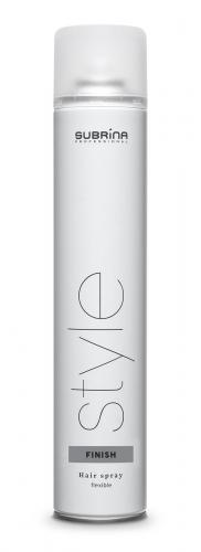 Субрина Профессионал Лак для волос легкой фиксации Hair spray flexible, 750 мл (Subrina Professional, Styling)