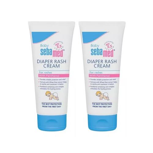 Себамед Крем детский под подгузник Diaper rash cream, 100 мл х 2 шт (Sebamed, Baby)