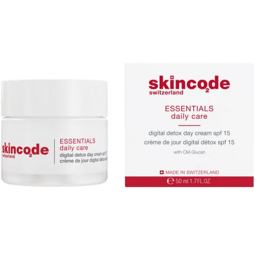 Скинкод Дневной крем SPF15 &quot;Цифровой детокс&quot;, 50 мл (Skincode, Essentials Daily Care)