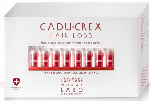 Кресцина Лосьон при средней стадии выпадения волос у женщин Advanced Hair Loss, №40 (Crescina, Cadu-Crex)