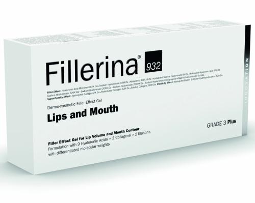 Филлерина Гель-филлер для объема и коррекции контура губ уровень 3, 7 мл (Fillerina, 932 Lips Volume)