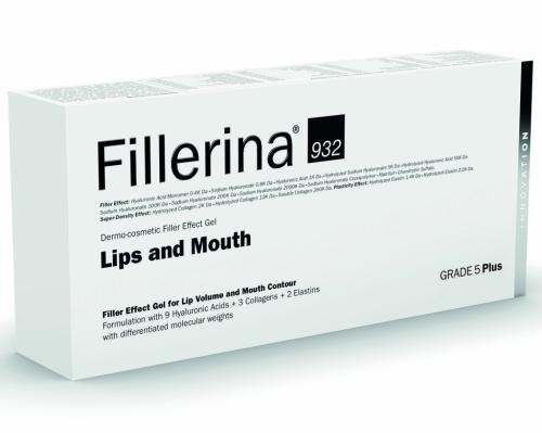 Филлерина Гель-филлер для объема и коррекции контура губ уровень 5, 7 мл (Fillerina, 932 Lips Volume)