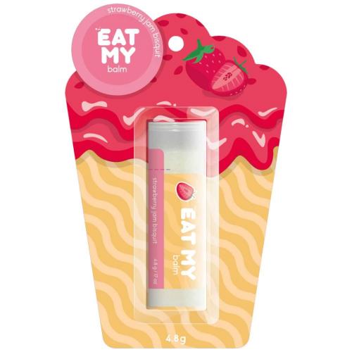 Ит Май Бальзам для губ &quot;Бисквит с клубничным джемом&quot;, 4,8 г (Eat My, Desserts)