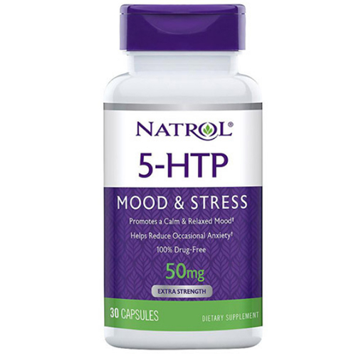 Натрол 5-HTP 50 мг, 30 капсул (Natrol, Аминокислоты)