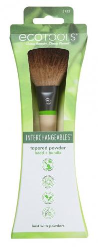 Эко Тулс Кисть для пудры: сменная насадка и ручка Tapered Powder (Eco Tools, Interchangeables), фото-3