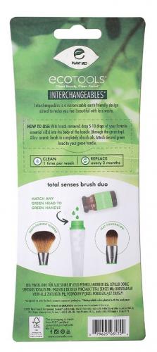 Эко Тулс Набор кистей для макияжа Total Senses Brush Duo (Eco Tools, Interchangeables), фото-4