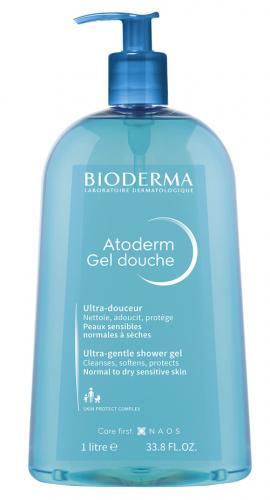 Биодерма  Гель для душа, 1 л (Bioderma, Atoderm)