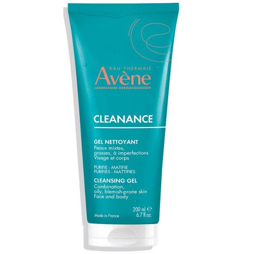 Авен Очищающий, матирующий гель, 200 мл (Avene, Cleanance)