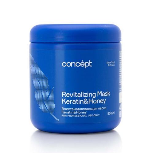 Концепт Восстанавливающая маска для волос Keratin&amp;Honey, 500 мл (Concept, SALON TOTAL, Soft Care)