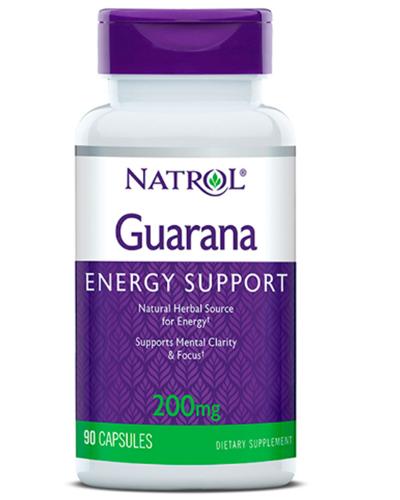 Натрол Гуарана 200 мг, 90 капсул (Natrol, Растительные продукты)