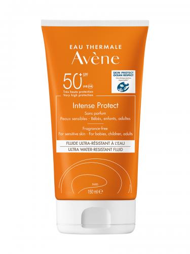 Авен Водостойкий солнцезащитный флюид SPF50+ Intense Protect, 150 мл (Avene, Suncare)