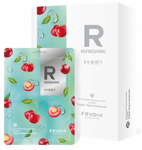 Фрудиа Разглаживающая маска для лица с вишней, 10 шт х 20 мл (Frudia, Маски для лица)