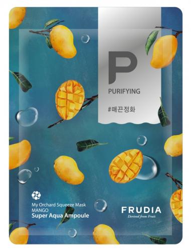 Фрудиа Смягчающая маска с манго, 10 шт х 20 мл (Frudia, Маски для лица)