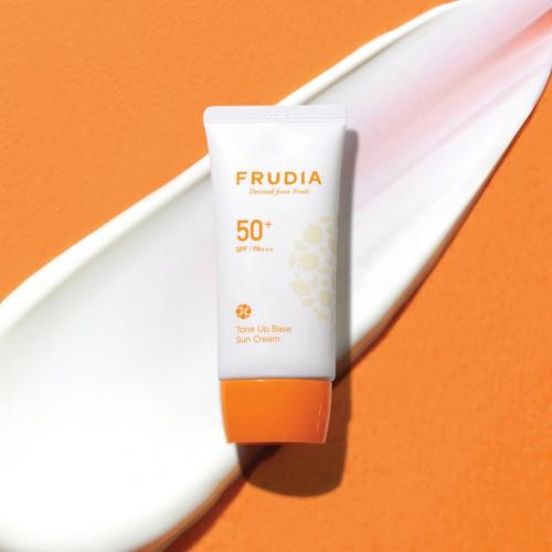 Фрудиа Солнцезащитная крем-основа SPF50+/PA+++, 50 г (Frudia, Sun Cream), фото-3